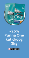 Purina One Adult Kip en Volkoren Granen 3kg