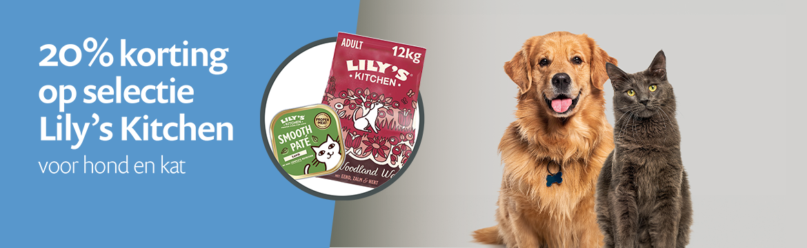 ACTIE: 20% korting op selectie Lily's Kitchen