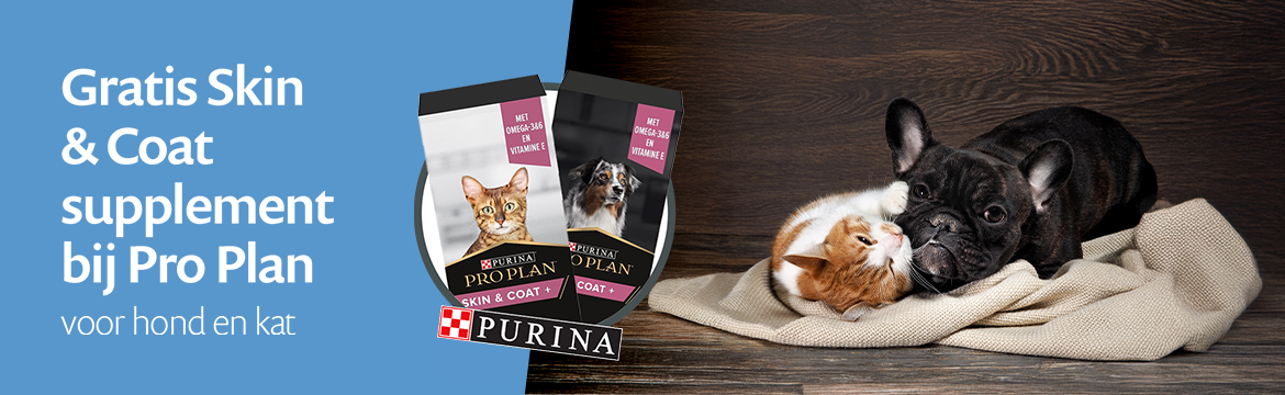 ACTIE: Gratis Skin & Coat Supplement bij Purina Pro Plan