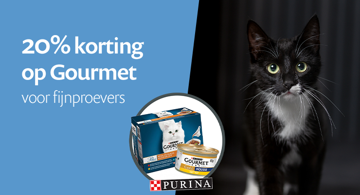 ACTIE: 20% korting op Gourmet voor fijnproevers