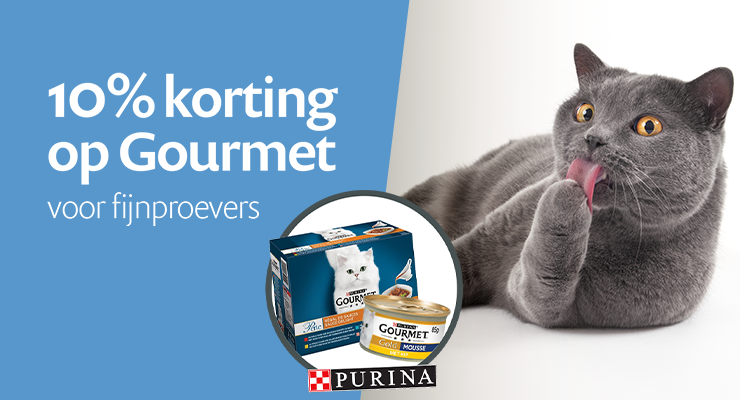ACTIE: 10% korting op Gourmet voor fijnproevers