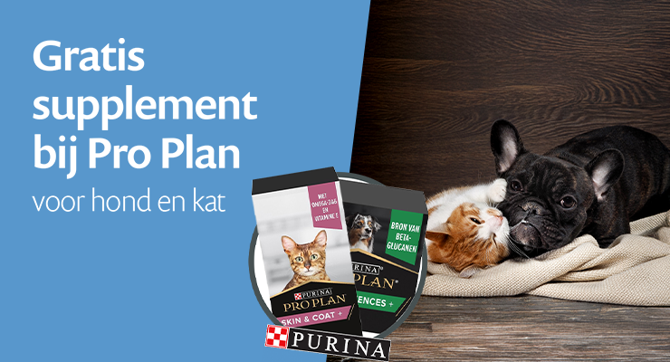 ACTIE: Gratis Supplement bij Purina Pro Plan