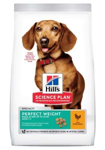 Hill's Science Plan Hond Adult Perfect Weight Small&Mini Kip 1,5kg