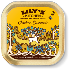 Lily's Kitchen Kip/Kalkoen Casserole hondenvoer nat 10 x 150 gram