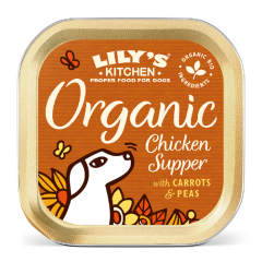 Lily's Kitchen Organic Supper met Kip natvoer hond 11 x 150 gram