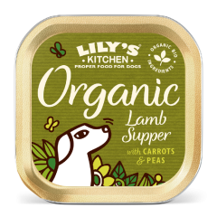 Lily's Kitchen Organic Supper met Lam natvoer hond 11 x 150 gram