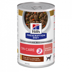 Hill's Prescription Diet ON-Care Stoofpotje met Kip & toegevoegde Groenten natvoer hond 354gr