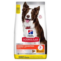 Hill's Science Plan Hond Adult Perfect Digestion Medium 2,5kg