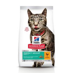 Hill's Science Plan Kat Adult Perfect Weight kattenvoer kip 7kg