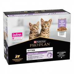 Purina Pro Plan Healthy Start rijk aan kalkoen kitten natvoer 10x85g