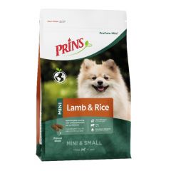 Prins ProCare Hypoallergenic Mini Lam&Rijst hondenvoer 7,5kg 