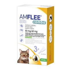 Amflee Combo 50 mg Spot-on kat 3 pip.