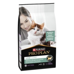 Purina Pro Plan liveclear kitten kalkoen 1,4 kg