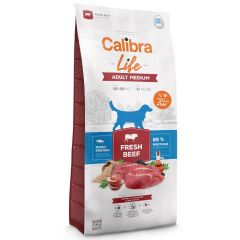 Calibra Life Dog Adult Medium Breed Fresh Beef 12 kg