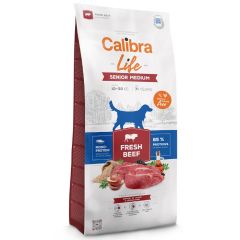 Calibra Life Dog Senior Medium Breed Fresh Beef 12 kg