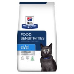 Hill's Prescription Diet D/D Kattenvoer met Eend & groene Erwten