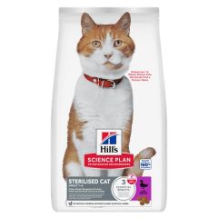 Hill's Science Plan Sterilised Cat Adult met Eend kattenvoer