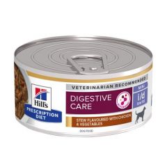 Hill's i/d Low Fat Digestive Care met kip hondenvoer nat stoofpotje kip & groenten 156g blik