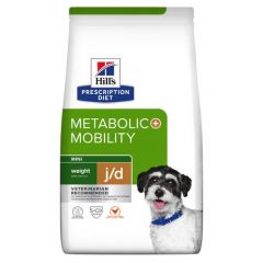 Hill's Metabolic + Mobility Mini Weight Management hondenvoer Kip 6kg zak