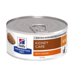 Hill's Prescription Diet k/d Kidney Care kattenvoer nat met Kip 156g blik