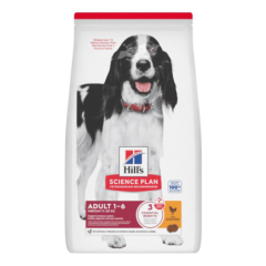 Hill's Science Plan Adult Medium hondenvoer kip 6kg