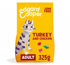 Edgard & Cooper graanvrij kalkoen kattenvoer 325gr
