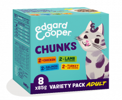 Edgard & Cooper multipack kat natvoer blikjes 8 x 85gr