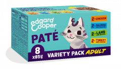 Edgard & Cooper multipack paté kat natvoer kuipjes 8 x 85gr