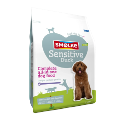 Smølke Sensitive Eend hondenvoer 12 kilo