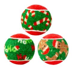 Kong Holiday SqueakAir Balls 6 stuks M hondenspeelgoed