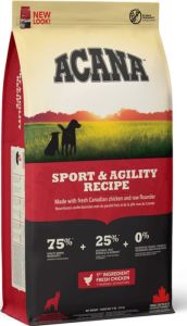 Acana hond sport & agility 17 kilo (LET OP! BREUK ZAK)