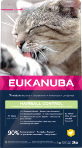 Eukanuba Hairball Control Adult Kattenvoer