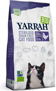 Yarrah bio kattenvoer ksterilised graanvrij kip 2kg
