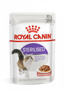 Royal Canin Sterilised in Gravy (saus) natvoer kattenvoer zakjes 12x85g