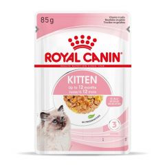 Royal Canin Kitten in Jelly natvoer voor kitten zakjes 12x85g