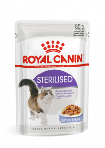 Royal Canin Sterilised in Jelly natvoer kattenvoer zakjes 12x85g
