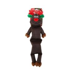 All For Paws Kerst Long Body Rendier hondenspeelgoed