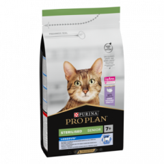 Purina Pro Plan sterilised senior kalkoen kattenvoer 1,5kg