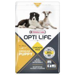 Versele Laga Opti Life puppy medium hondenvoer 2,5kg zak