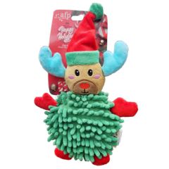 All For Paws Kerst Big Belly Rendier hondenspeelgoed