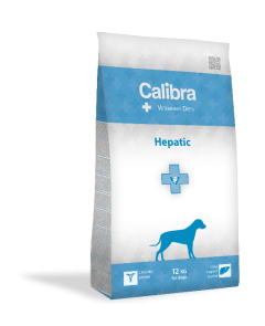 Calibra Veterinary Diets Dog Hepatic hondenvoer 12kg (LET OP: BREUKZAK) 