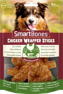 SmartBones Chicken Wrapped Mini Sticks 9 stuks