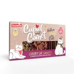 Rosewood Cupid&Comet Canapés Kerst kattensnacks 120gr