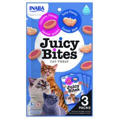 Inaba Juicy Bites Kip & Tonijn kattensnacks