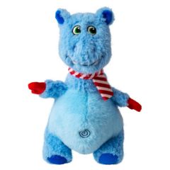 Kong Holiday Knots Belly Hippo Blauw hondenspeelgoed