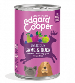 Edgard & Cooper hond Wild & Eend blik 400gr