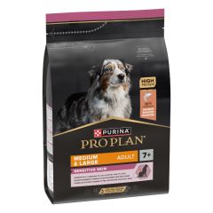 Purina Pro Plan Senior Medium & Large Sensitive Skin 3kg Zalm