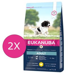 Eukanuba Dog - Adult Medium  - 2 x 12kg