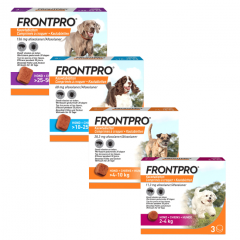 Frontpro kauwtabletten hond 3 kauwtabletten