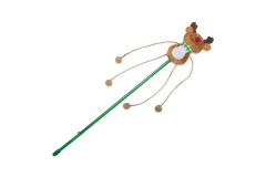 Beeztees Kerst Kattenhengel Bewegend Rendier kattenspeelgoed 